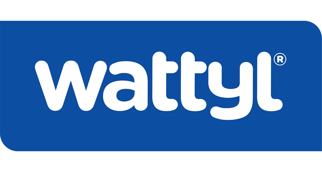 Wattyl logo with white text on blue background